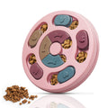 Distributeur de nourriture enrichi pour chiens