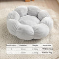 Lit pour animaux de compagnie en peluche Floral Haven